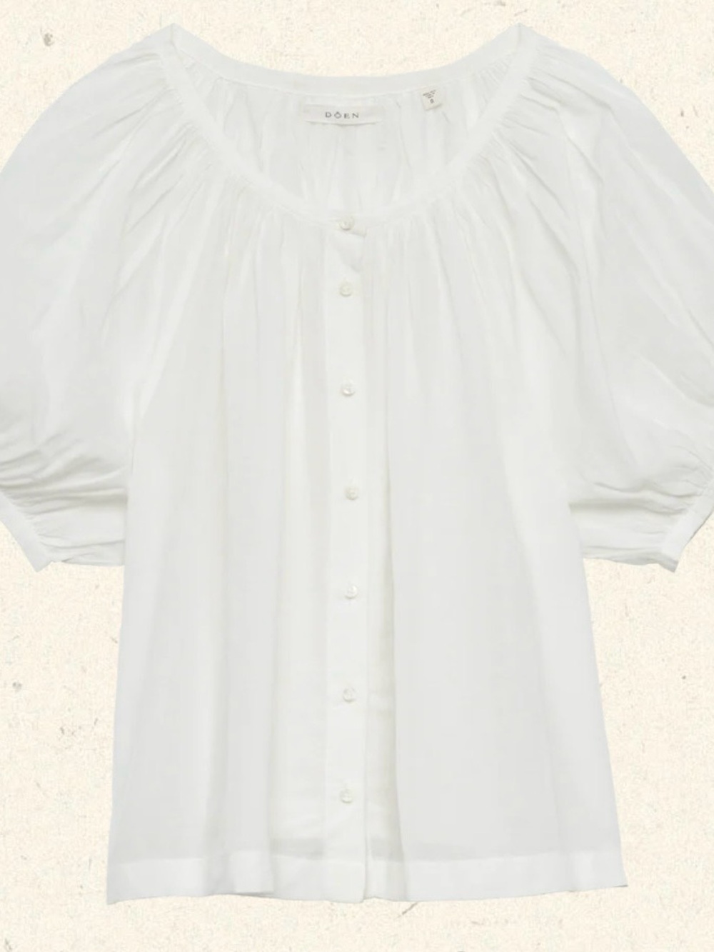 Doen June Top in Salt